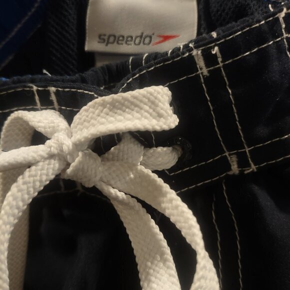 Men's Speedo Navy Blue Board Shorts Size Large - Picture 5 of 7